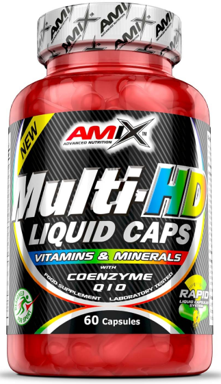 Витамини и минерали Amix Multi HD Liquid 60 капсули