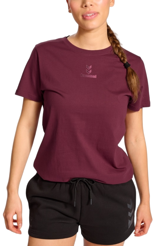 Тениска Hummel HMLACTIVE CHEVRONS CO TEE S/S WOMAN