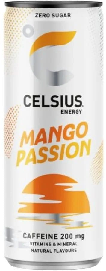 Celsius drink енергийна напитка 355ml манго